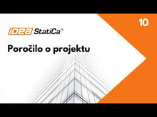 Load and play video in Gallery viewer, IDEA StatiCa - Osnove (Slovenian)